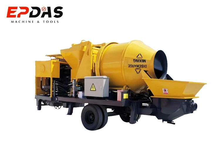 Concrete Mixing And Pumping Machine