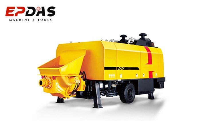 small concrete pump