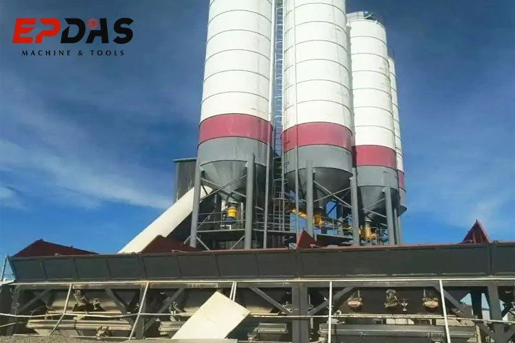 Stationary Concrete Batch Plant factory